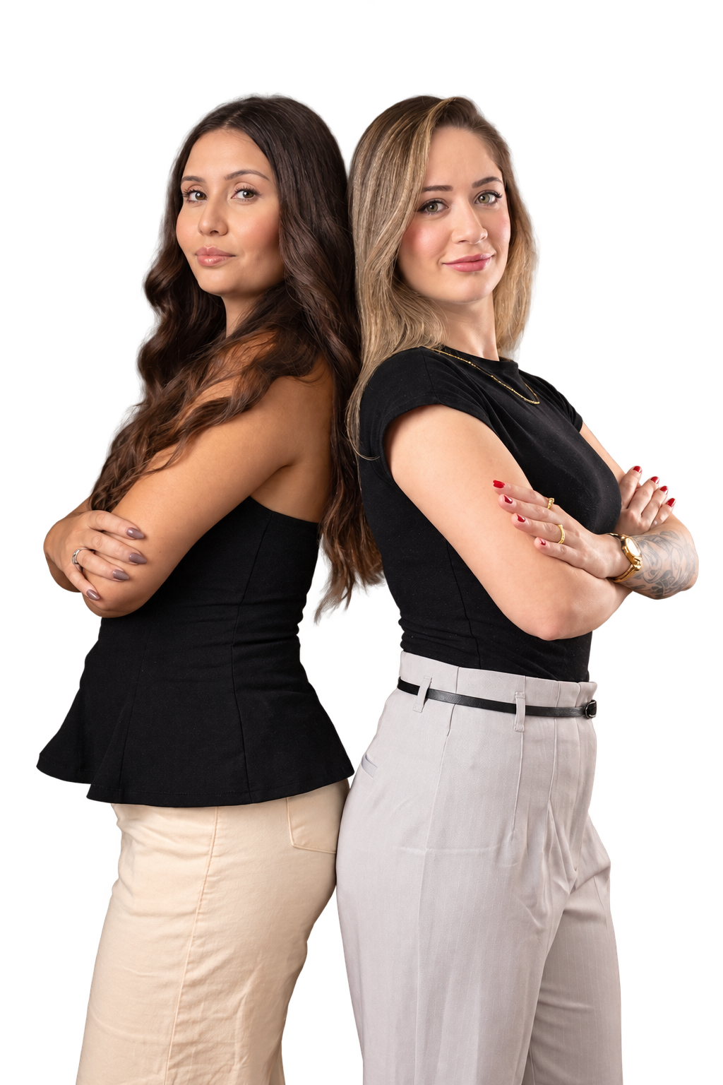Bruna Leticia e Beatriz Andreoli, fundadoras da ASYE Digital